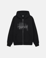 STUSSY ZIP HOODIE