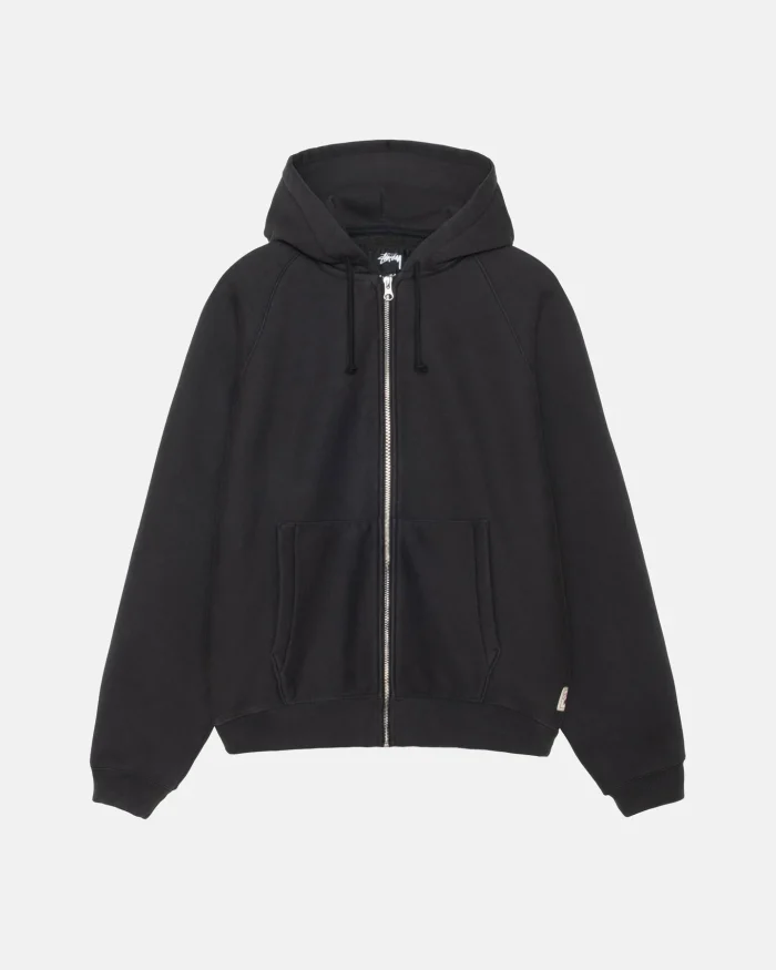 Raglan Stussy Zipper Hoodie