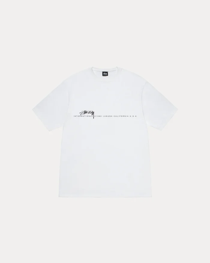 New Smooth Stussy 80 White Shirt